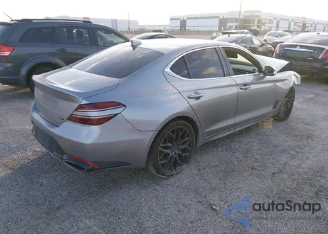2022 Genesis G70 3.3T Rwd из США, поврежденный, VIN KMTG54TE2NU094480